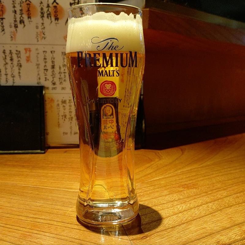 生ビール(魚金　総本店)