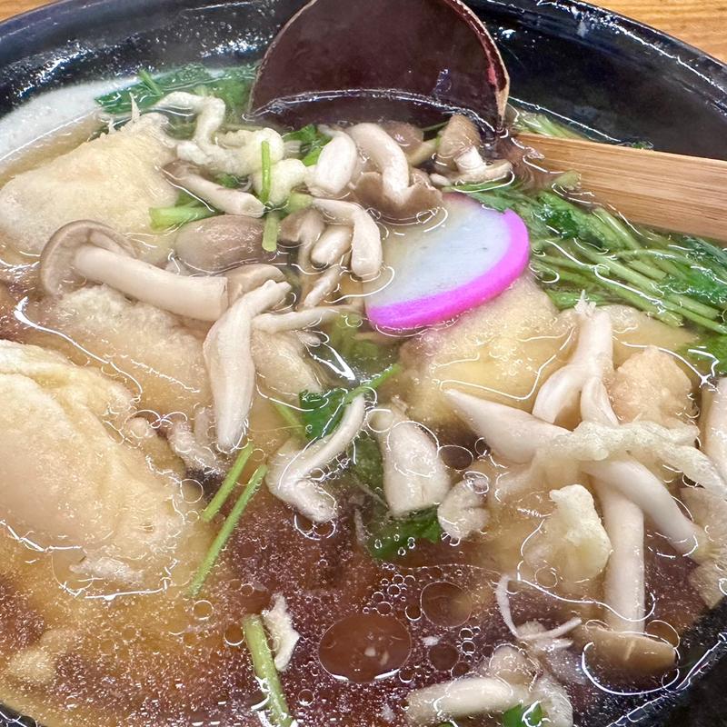 げそ天　うどん(谷九ふる里)