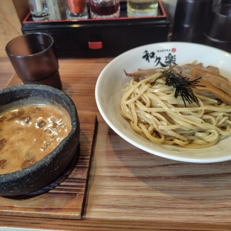 台湾海老つけ麺(濃厚海老つけ麺 和久楽)