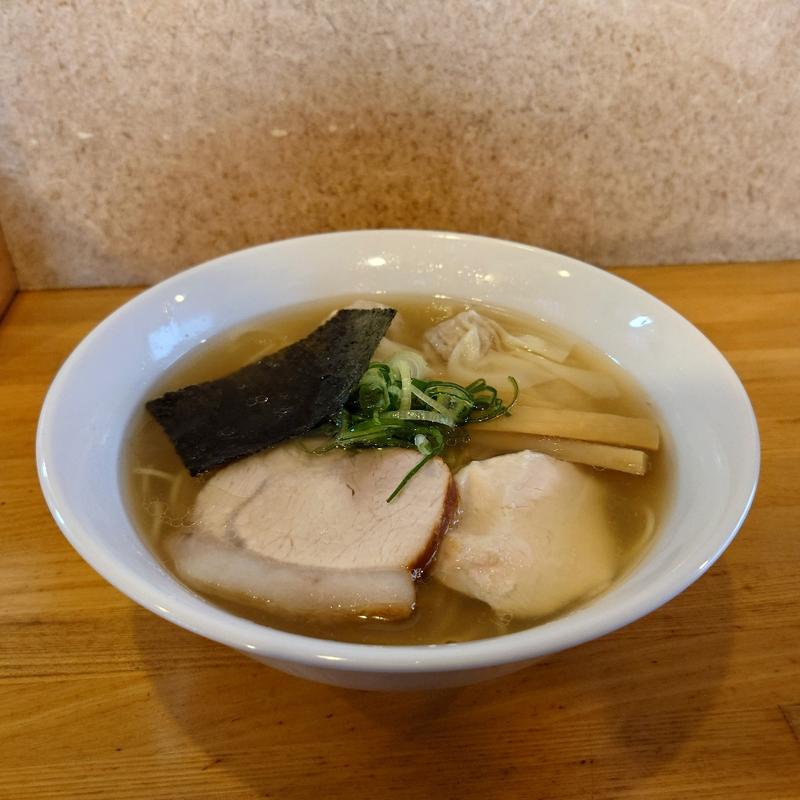 支那そば(白)(支那そば くろ田)