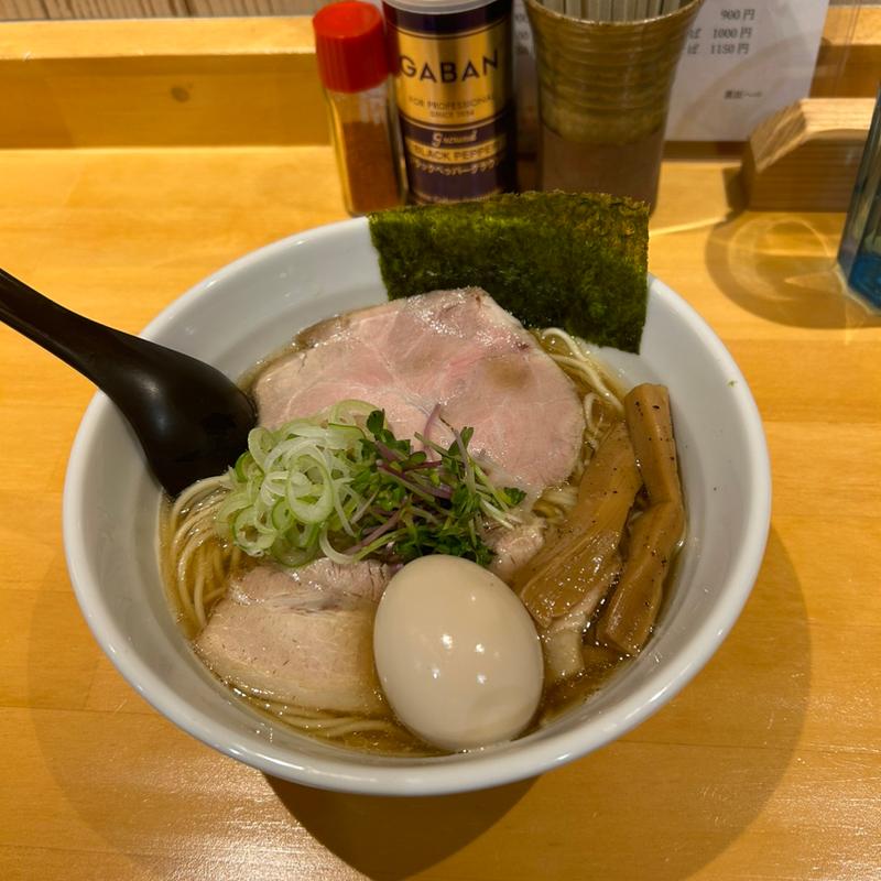 味玉鶏そば塩(らーめん和なり TRIO)