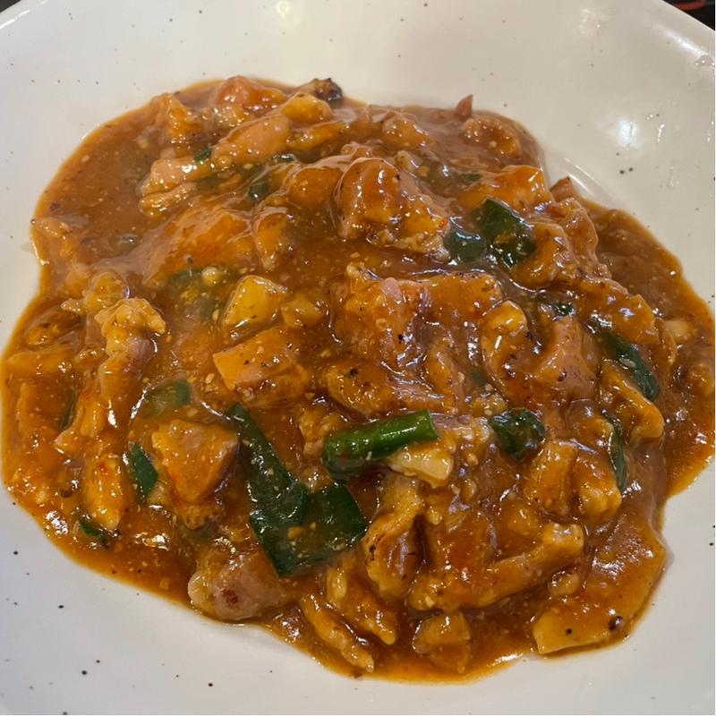 スタミナあんかけ丼(炭火焼き豚丼　松風)