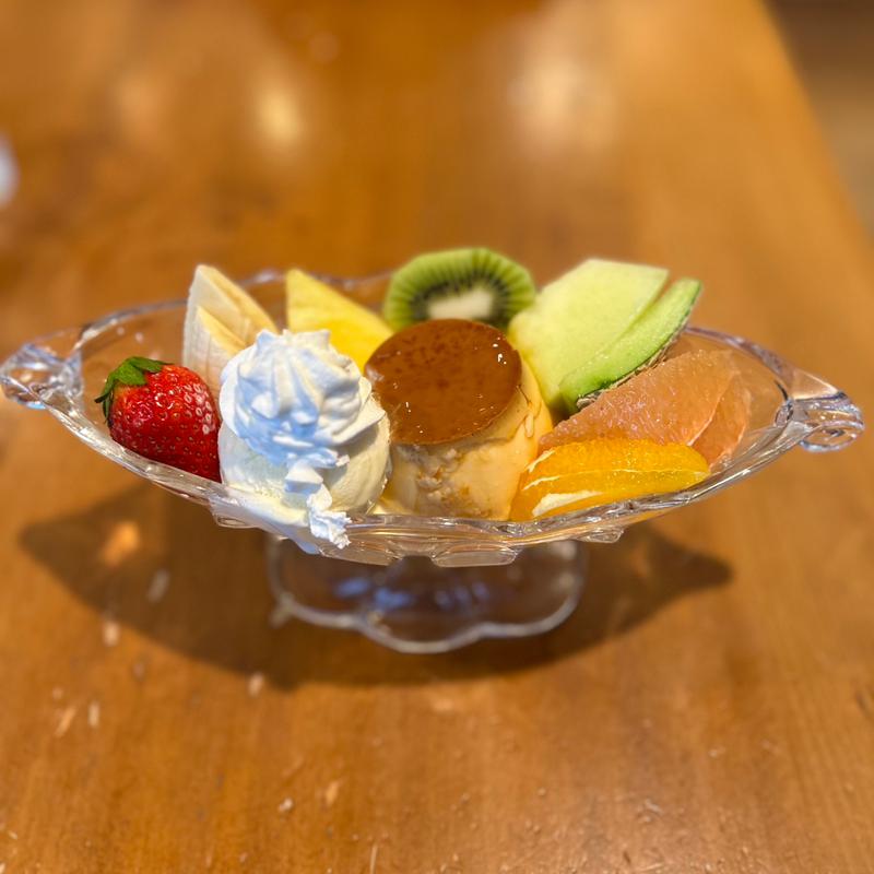 プリンアラモード(いたがき 本店(仙台市宮城野区二十人町))