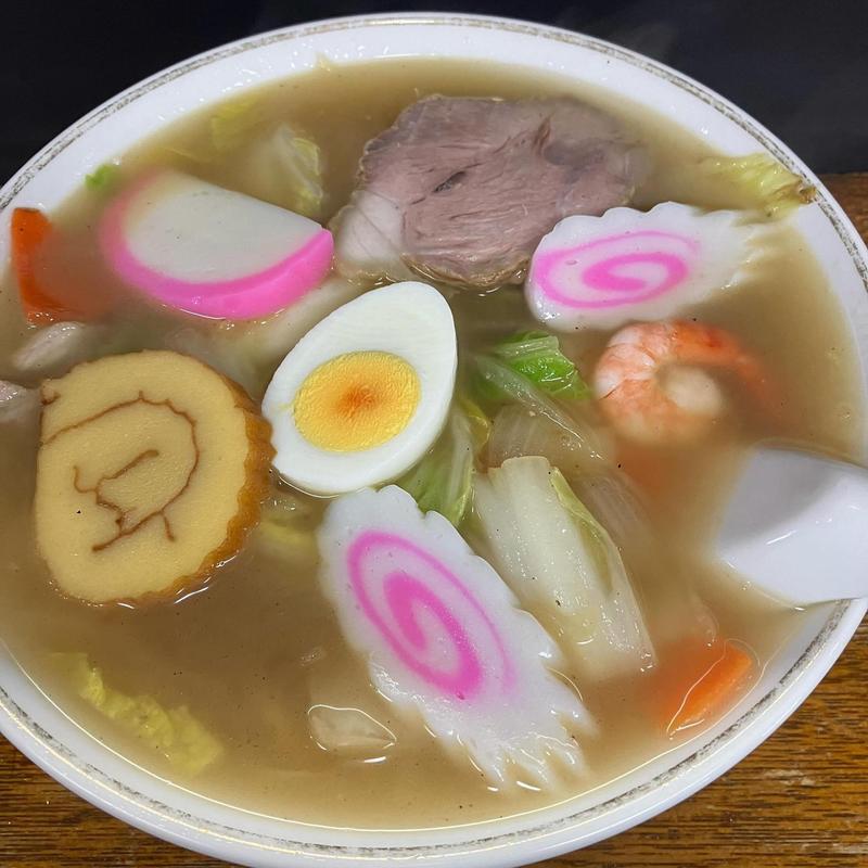 五目そば(新華楼)