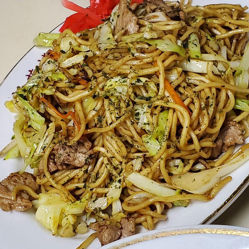 醤油やきそば(新華楼)