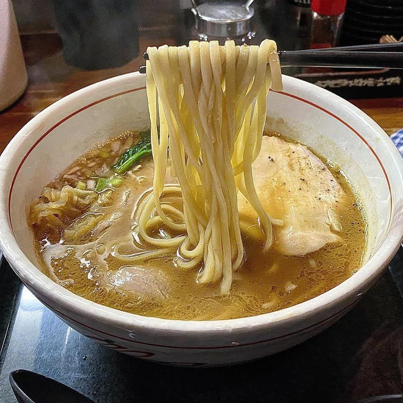 黒大豆醤油らーめん 播州百日鶏使用&白ごはん(上本町 麺乃家)