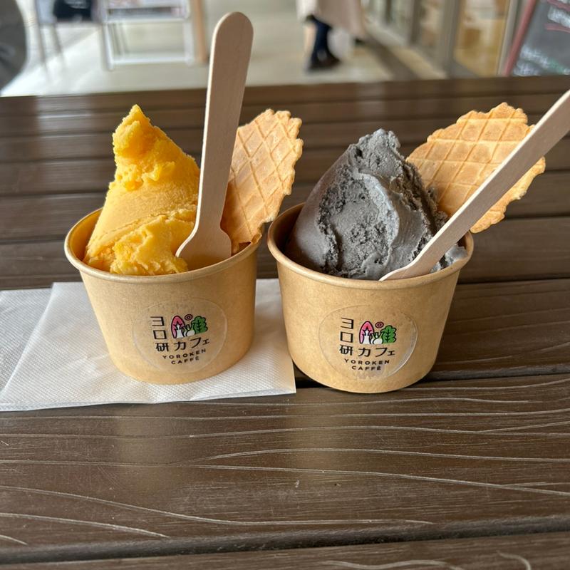 ジェラート(ヨロ研カフェ)