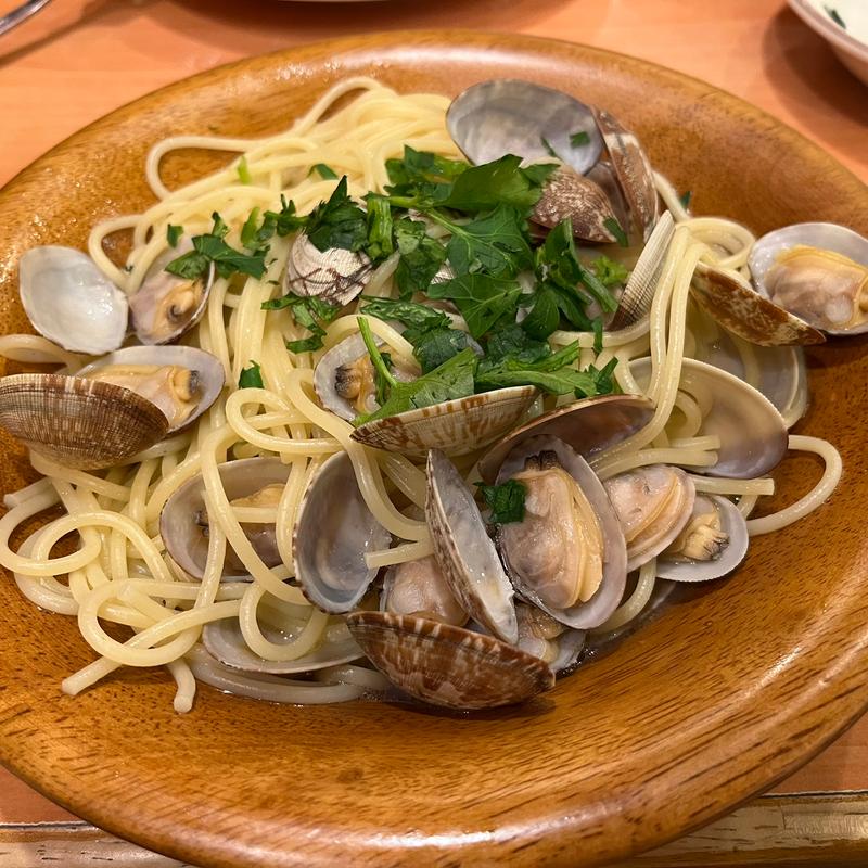 スープ入り塩味ボンゴレ(サイゼリヤ ベルク津田沼店)