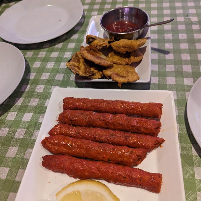 シシカバブ　パコラ(AAKASH INDIAN RESTURANT アカス)