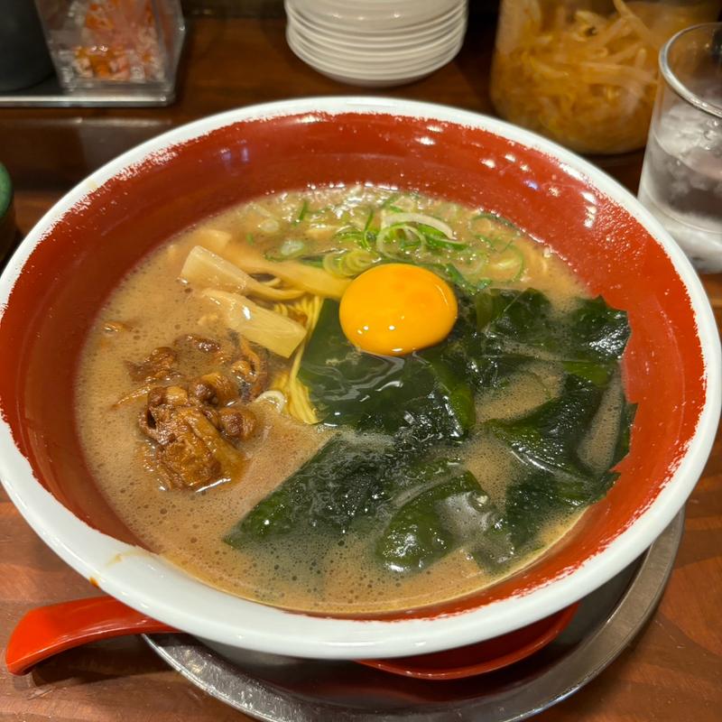 鳴門わかめラーメン(徳島ラーメン 麺王 徳島駅前本店)