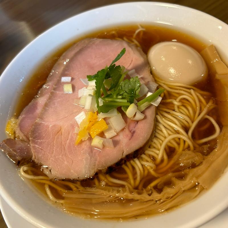 追い鰹そば(ちどり食堂)