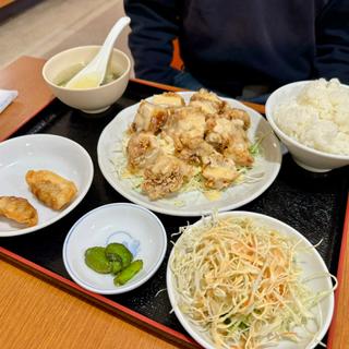 鶏マヨ定食(台湾料理 金盛軒)