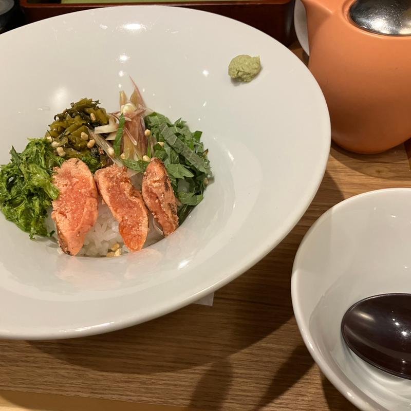 炙りたらこと高菜の出汁茶漬け(むさしの森珈琲 岡崎竜美丘ガーデンプレイス店)