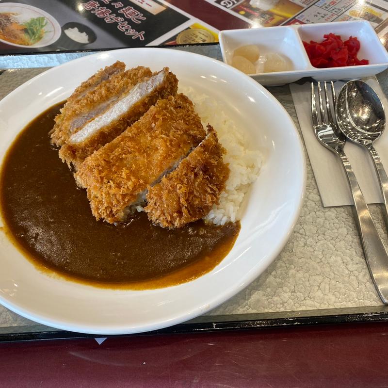 紅雪ボーク　手仕込みロースカツカレー(霞ゴルフ倶楽部 )