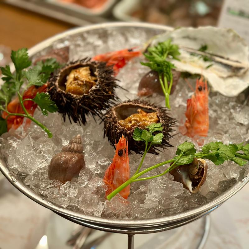 海の幸の盛り合わせ(エルプルポ)