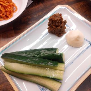 牛たん肉味噌きゅうり(牛たん料理 閣 ブランドーム本店)
