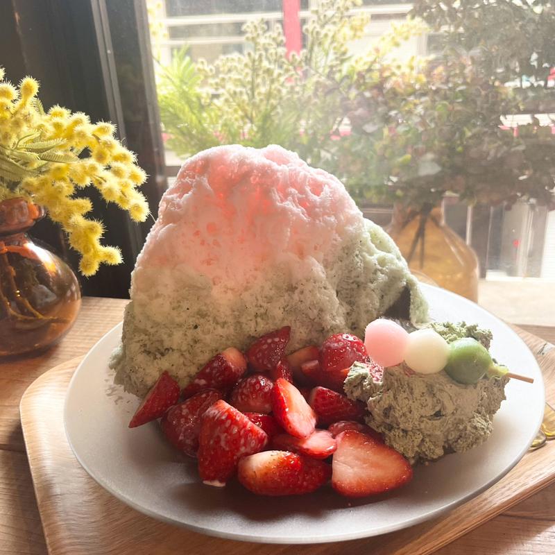 花見だんご(かき氷 薬膳スープ 美生)