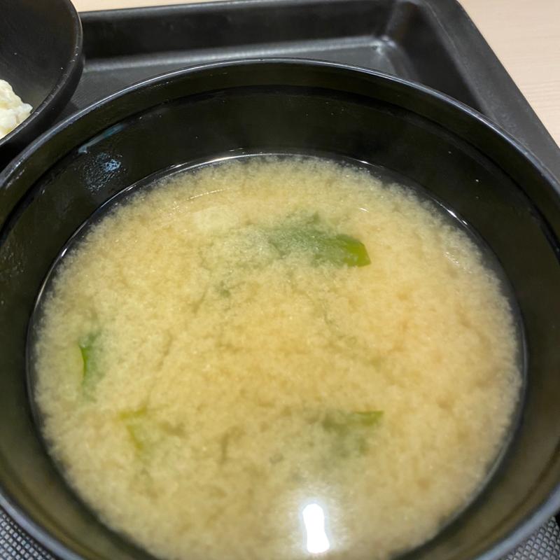 みそ汁(松のや 周船寺店)