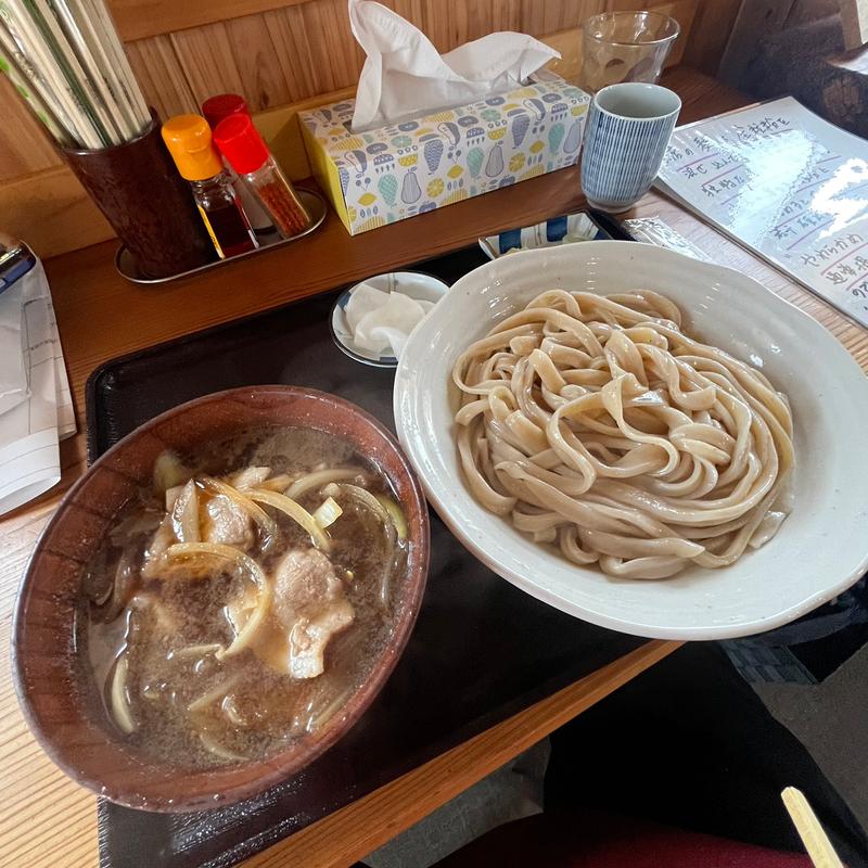 肉汁うどん(武蔵野うどん　くわ郷)
