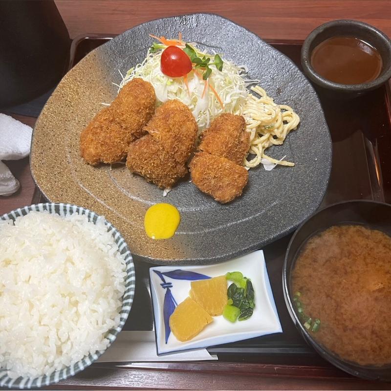 ヒレかつ定食(矢田かつ)