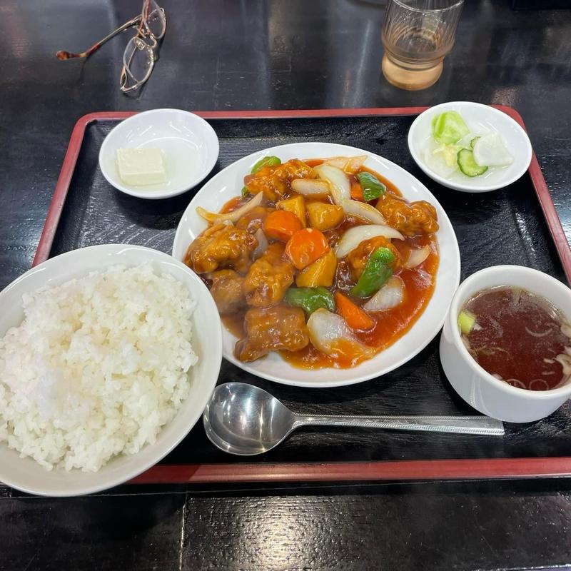 酢豚ライスセット(南京亭　川越店)