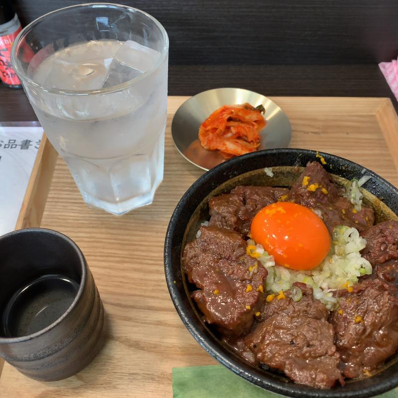 ハラミ丼 ［並］(炭火焼ハラミ丼 ごせき)