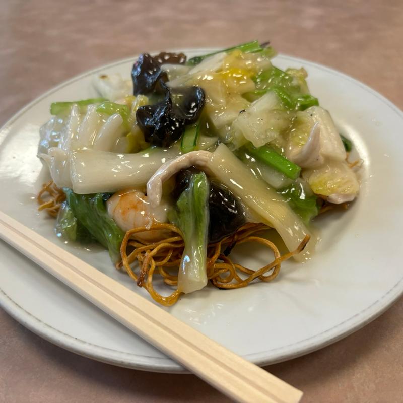 五目焼きそば(安記)