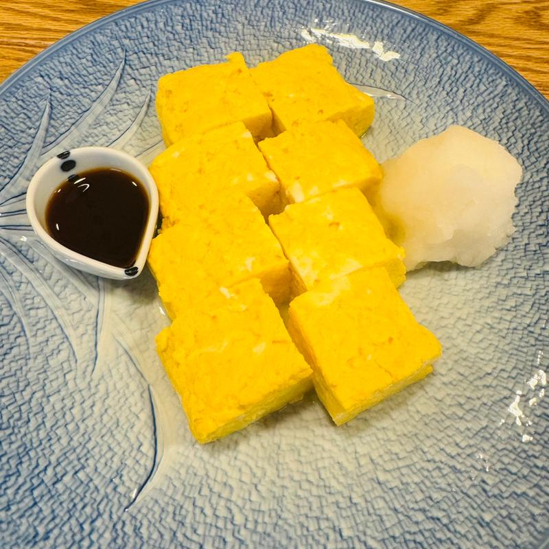 だし巻き卵(手打ち十割そば くにじ 完全予約制)