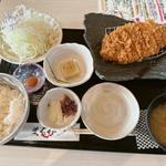 ロースカツ定食(まるかつ天理店（奈良名産レストラン&CAFEまるかつ）)