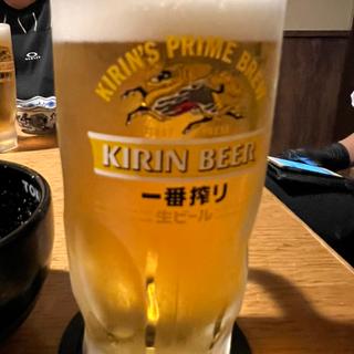 生ビール(博多もつ鍋 徳永屋 大分店)