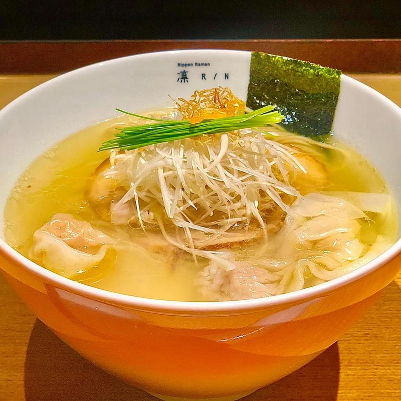 わんたん塩らぁ麺(Nippon Ramen 凛 tokyo)