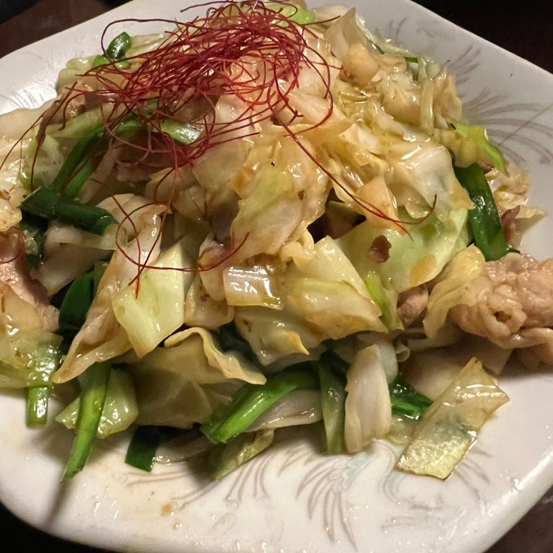 豚ニラ炒め(こつこつ庵)