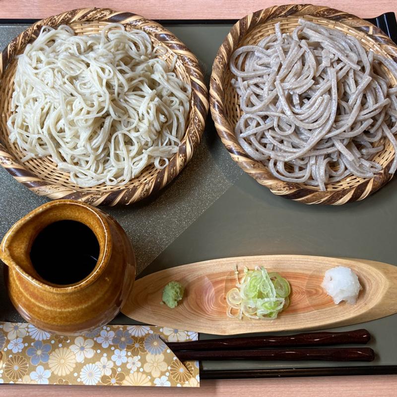 二色そば 大盛(狭山手打ち蕎麦うどん 粋蕎庵 茂蔵)
