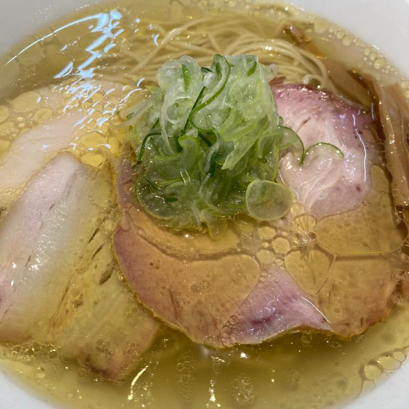 会津地鶏ラーメン（塩）(らぁ麺 おかむら)