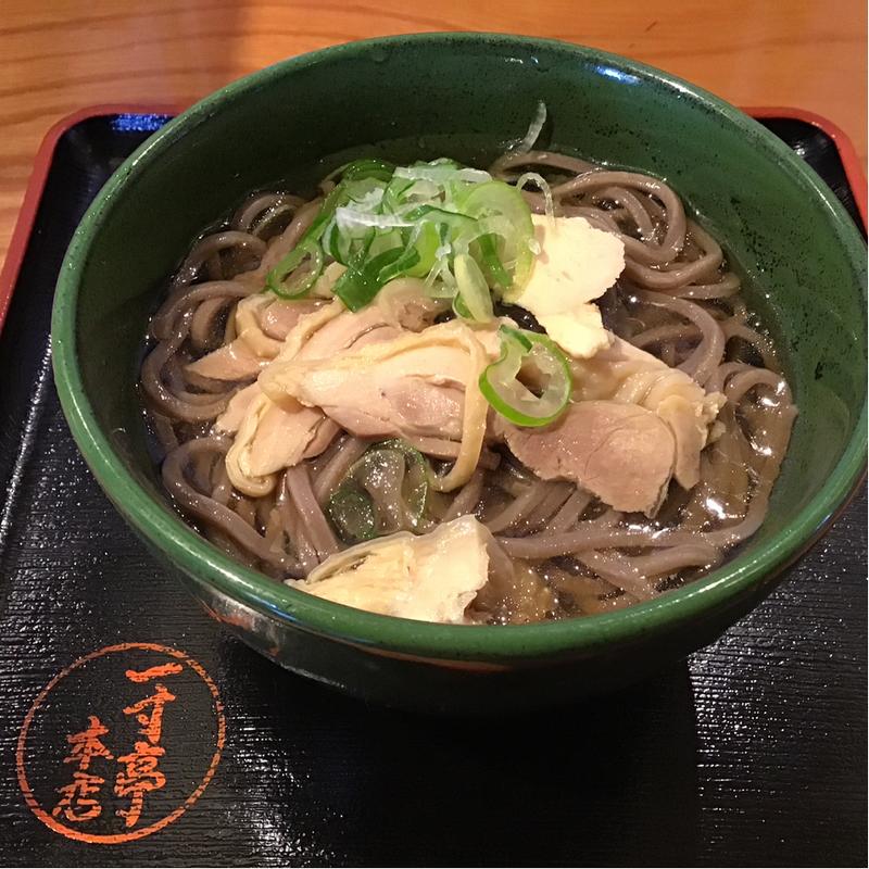 肉そば小盛り(一寸亭本店)