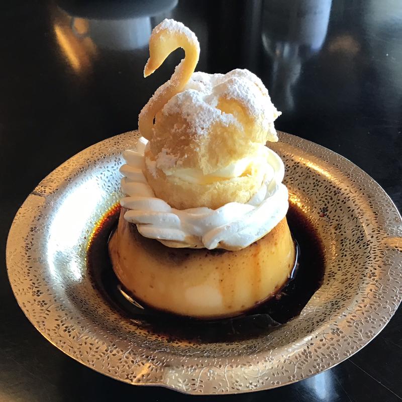 スワンプリン(天童荘ガーデン・カフェ)