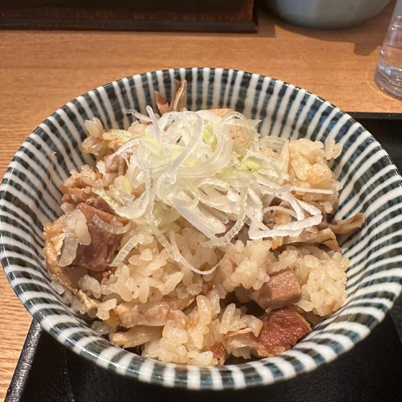 チャーシュー炊き込みご飯(中華そば 勝本)