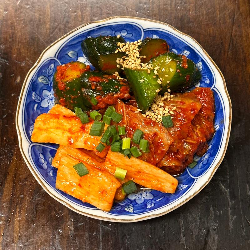 キムチ盛り合わせ(激旨ホルモン魂)