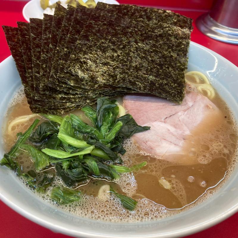 らーめん並(横浜らーめん 武蔵家 東名川崎店)