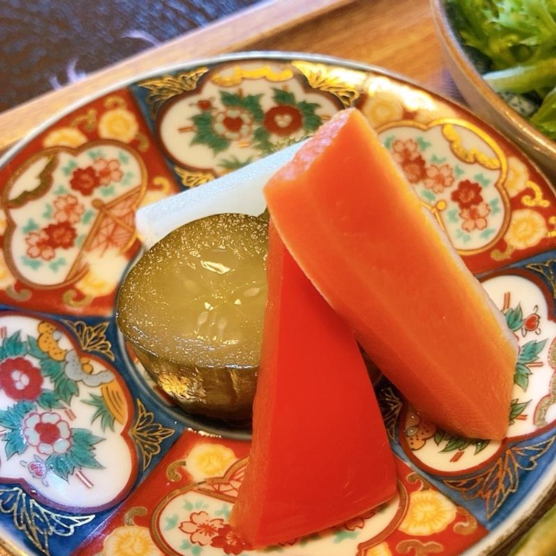 野菜のピクルス（本日のランチ）(半田舎料理 おか星)