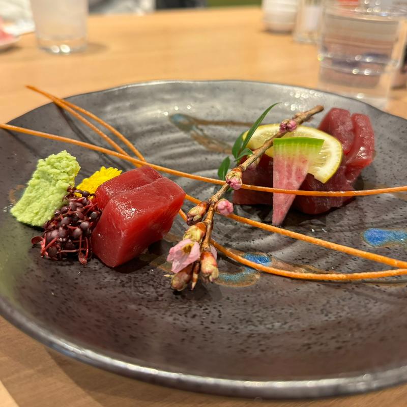 本マグロ刺し(大衆酒場 治兵衛 名古屋駅店)