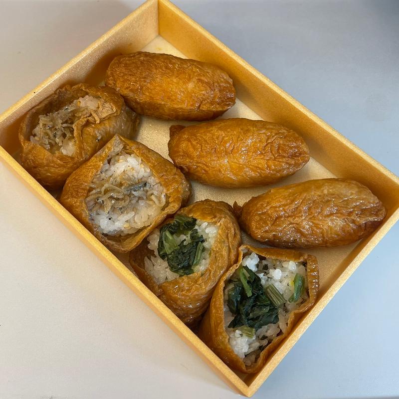 三色稲荷寿し(壺屋 新幹線待合室売店)