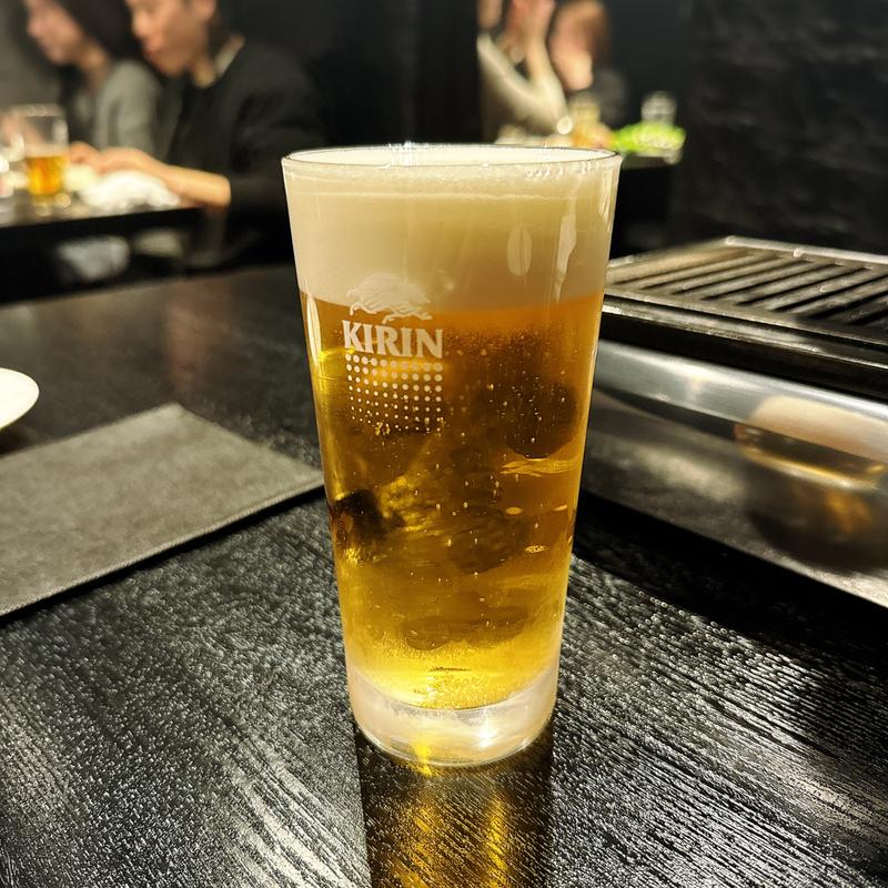 生ビール(暴飲暴食)