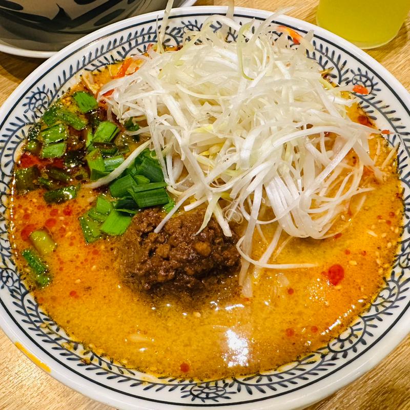 白胡麻担々麺(丸源ラーメン 高石店)