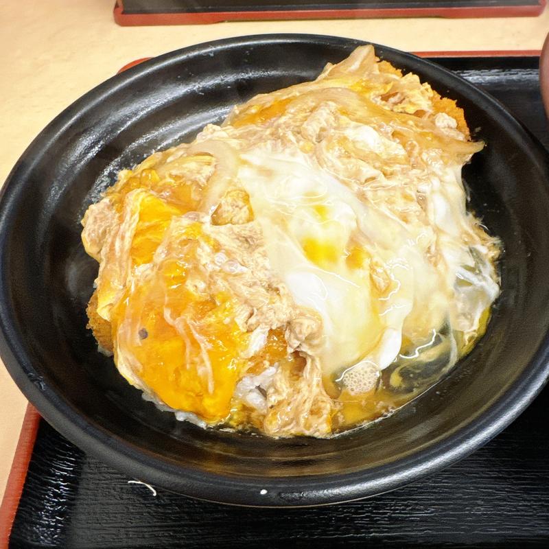 カツ丼(道楽うどん 梅田店)