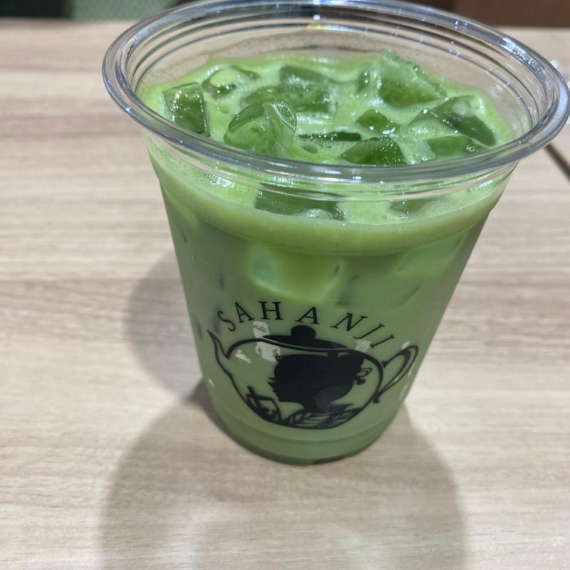 天空の玄米抹茶ラテ(SAHANJI（サハンジ）イオンモール東員店)
