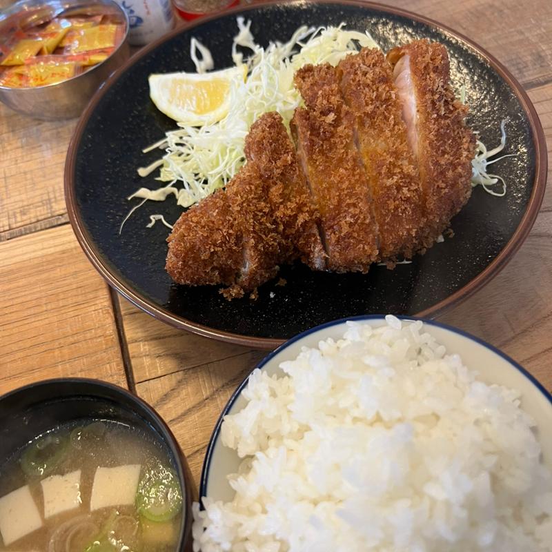 上ロース定食(山本ロース)