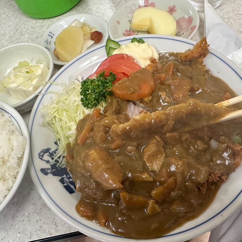 カツカレーライス(竹葉軒)