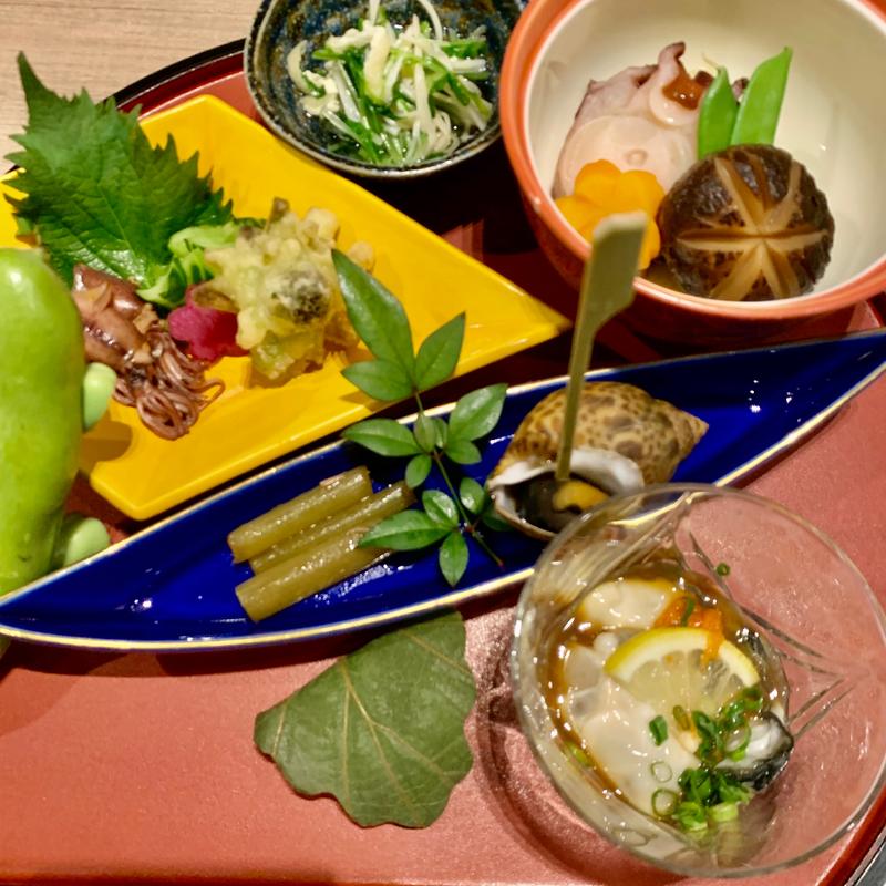 蕎麦会席(そばと酒と天ぷら 素や)