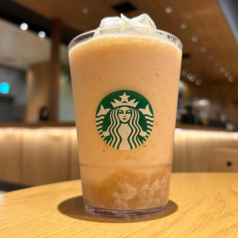 My フルーツ³ フラペチーノ オレンジ & パッションフルーツ(スターバックス アーバンドック ららぽーと豊洲3 地下1階店)